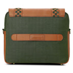Soul Weave - Olive Green Meadow | Laptop Bag / Messenger Bag