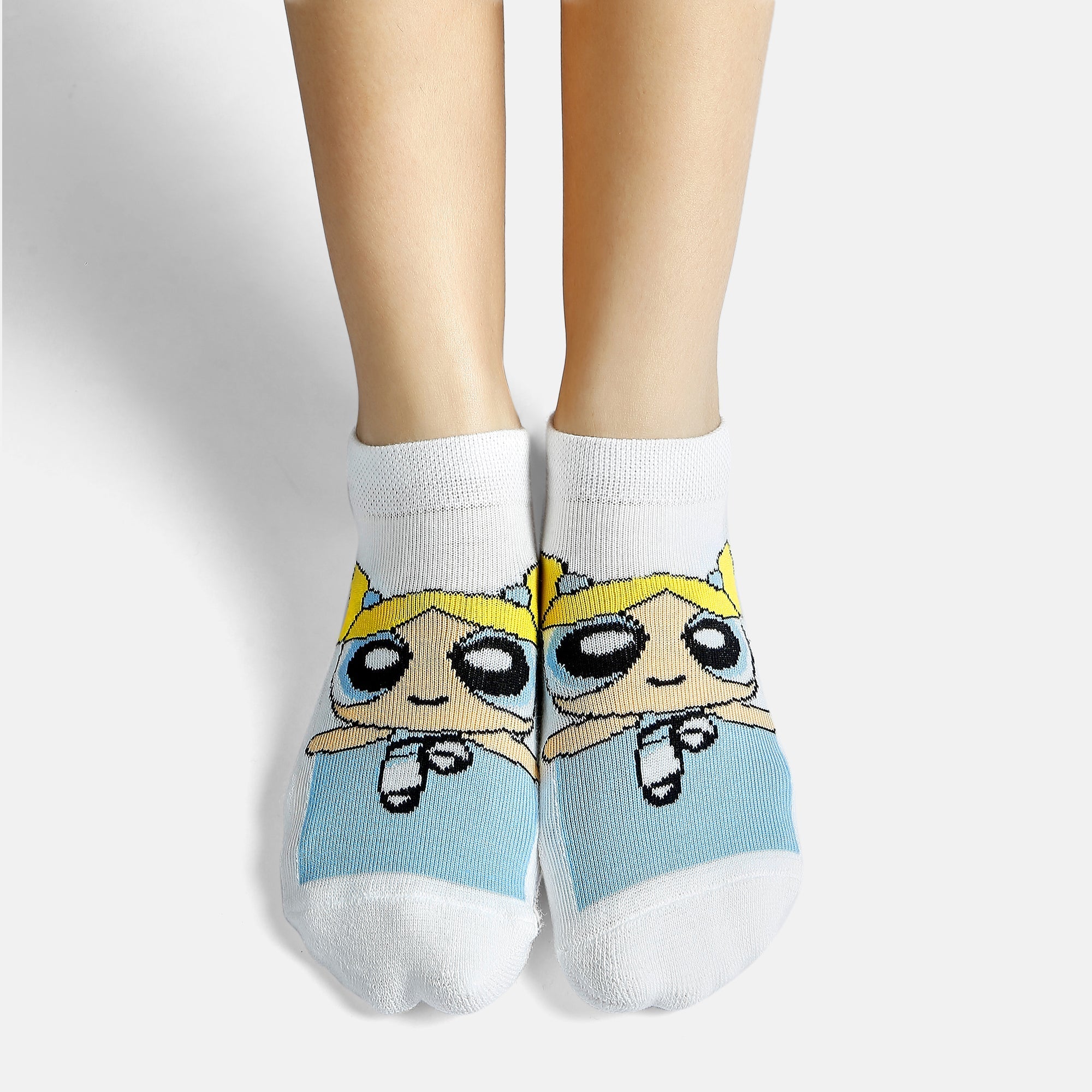 Women’s Powerpuff Girls Themed Ankle Socks SocksXpress