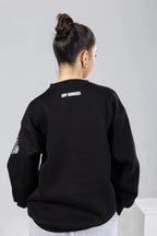 Midnight Hunt Printed Black Sweatshirt Off Sinners