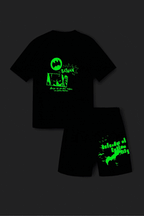 Batman Glow In The Dark Shorts Set Nap Chief