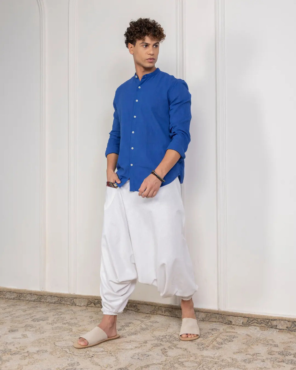 Aladdin Low Crotch Harem Pants House of Pure Eco