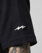 Supervek Black Oversized Tshirt