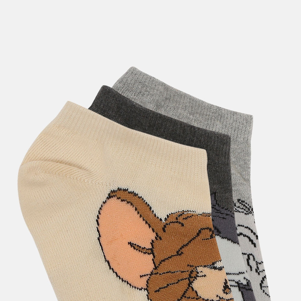 Women’s Tom & Jerry Cartoon Themed Lowcut Socks SocksXpress