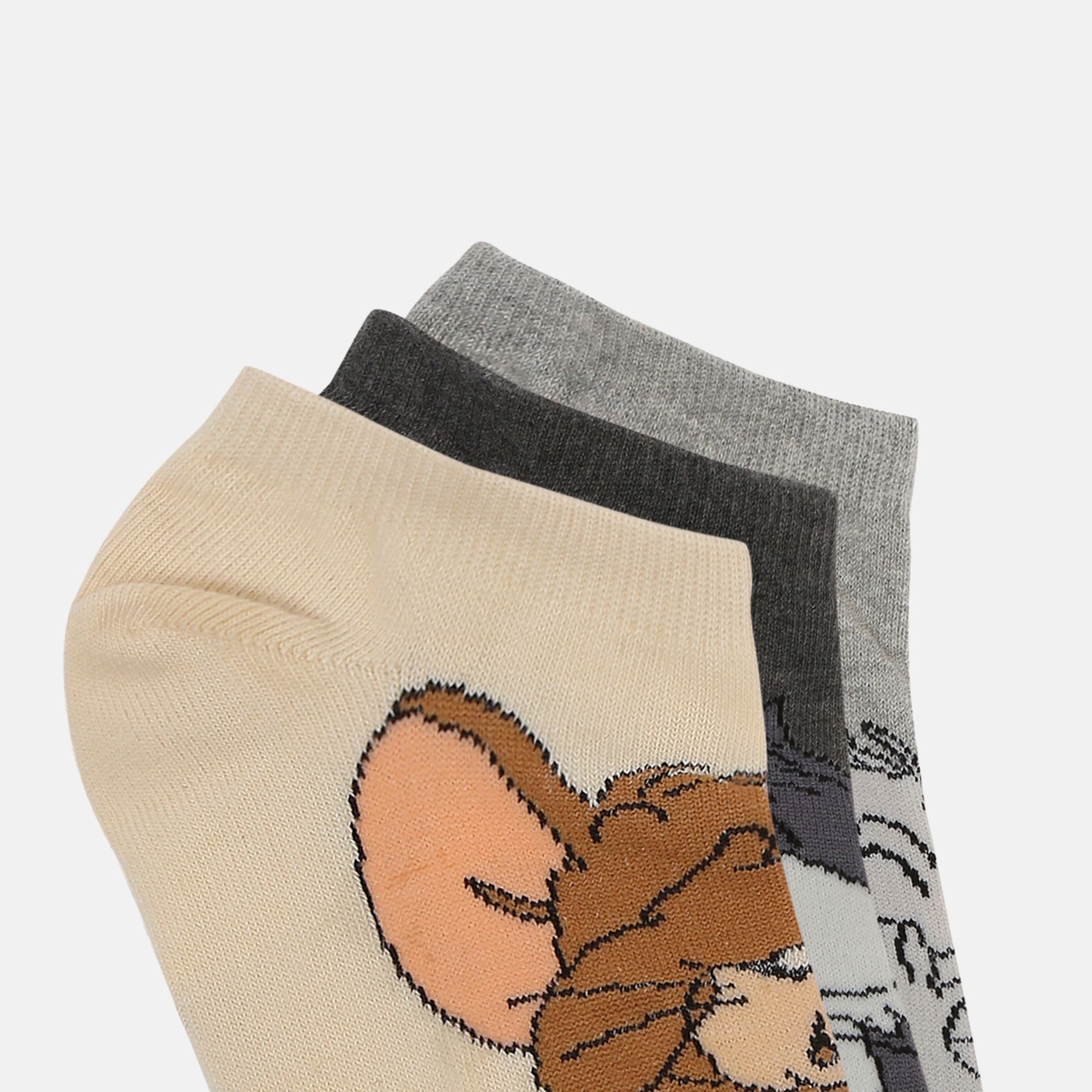 Women’s Tom & Jerry Cartoon Themed Lowcut Socks SocksXpress