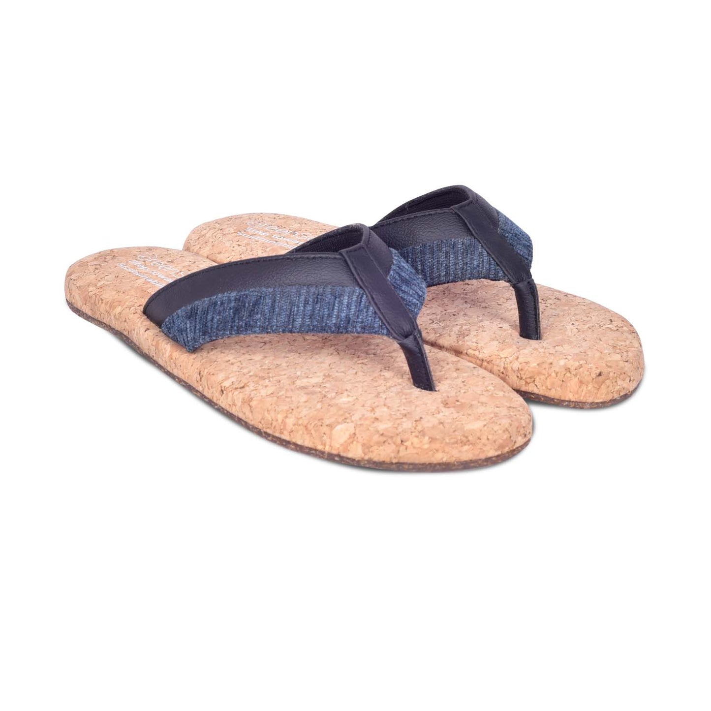 Greensole Blue Whale Unisex Slippers - Navyblue