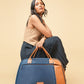 Verve & Flux Combo | Blue | Premium Duffle with Fanny Pack