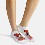 Women’s Powerpuff Girls Themed Ankle Socks SocksXpress