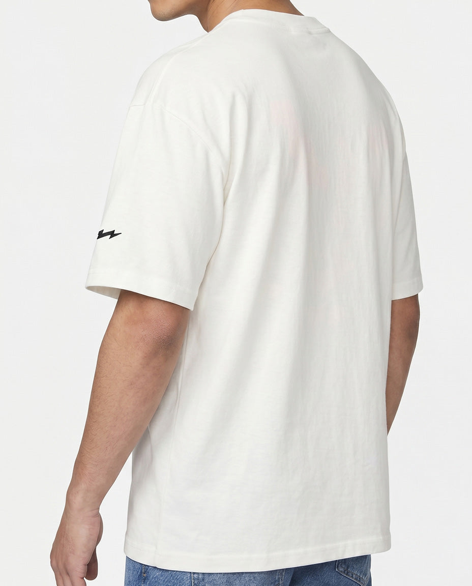 Supervek White Oversized Tshirt