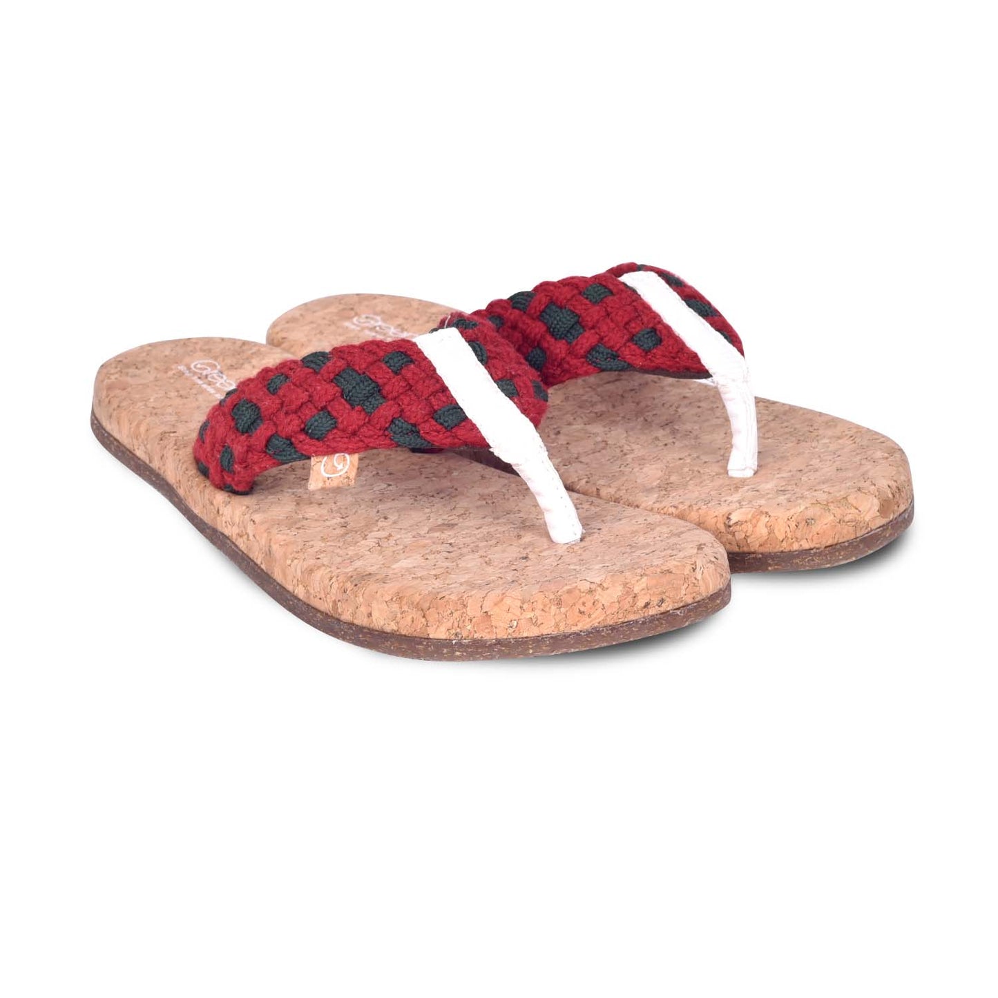 Greensole Alfa Scarlet Women's Slippers - Red