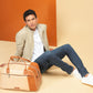 Verve & Flux Combo | Beige | Premium Duffle with Fanny Pack