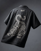 Black Tiger Fury Resort Shirt