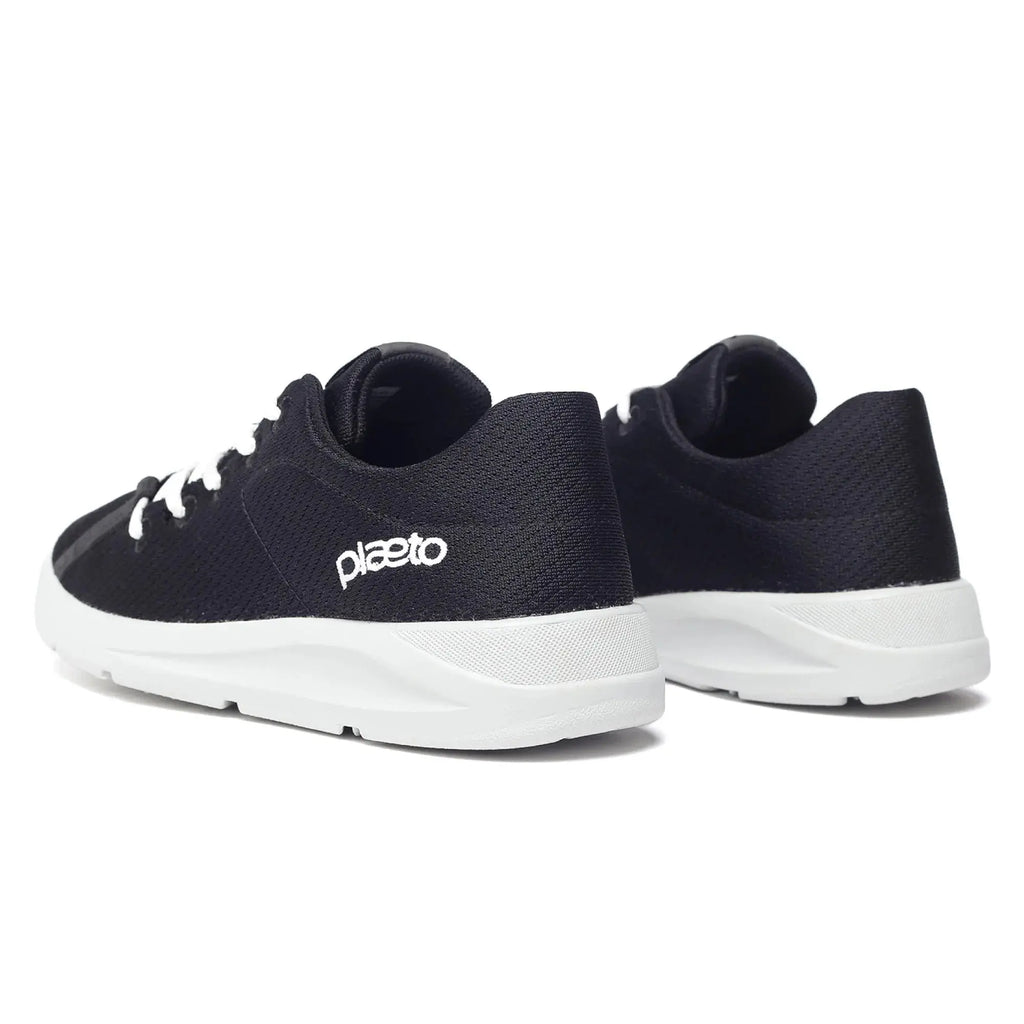 Women’s Aura Black Casual Shoes Plaeto