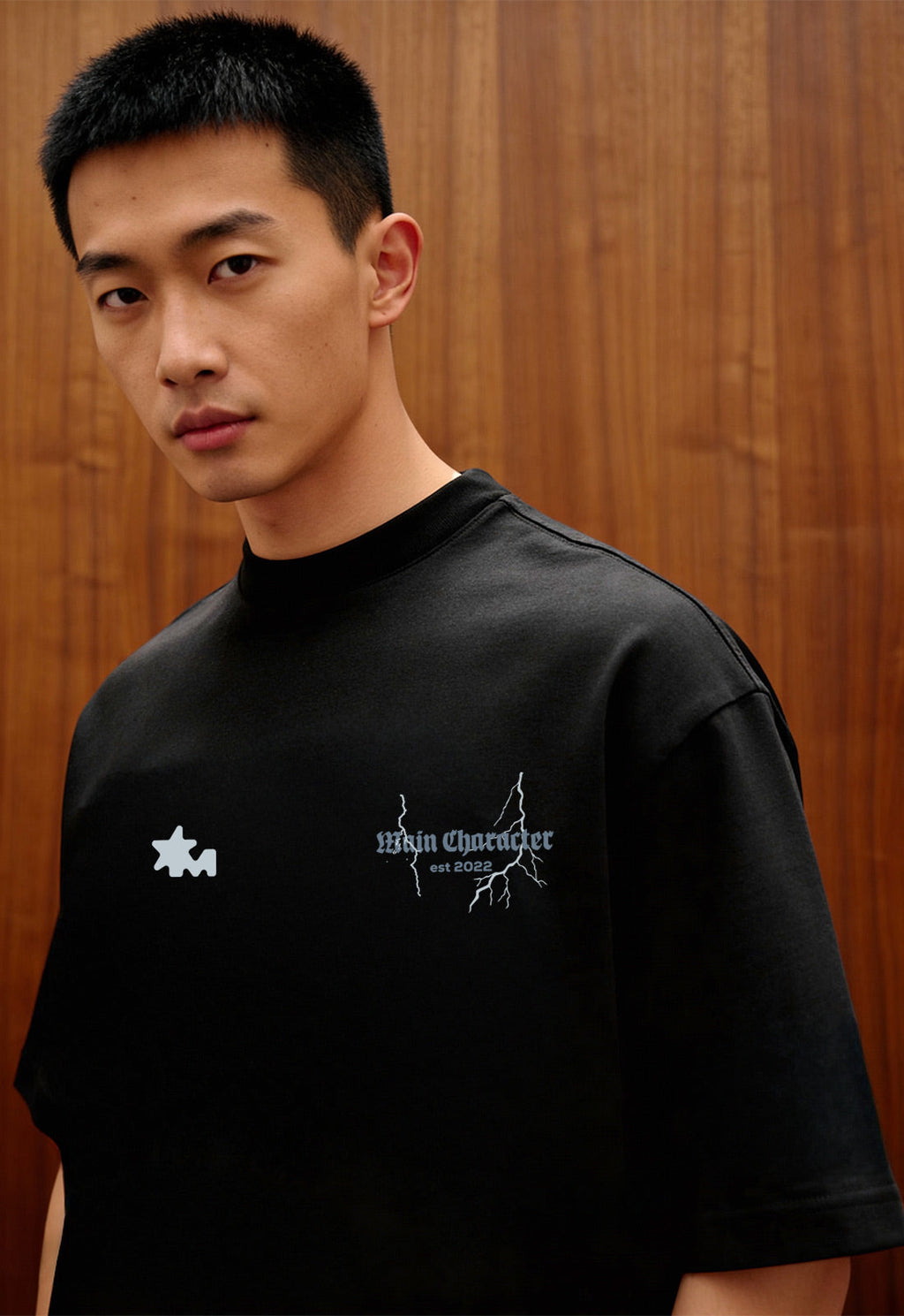 Reflections Laughing Heavyweight-Oversized T-Shirt