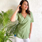 MOH  The eternal dhaga- Summer Angrakha Top