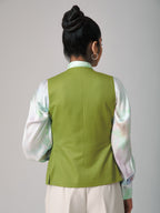 9AM to PM Waistcoat- Green
