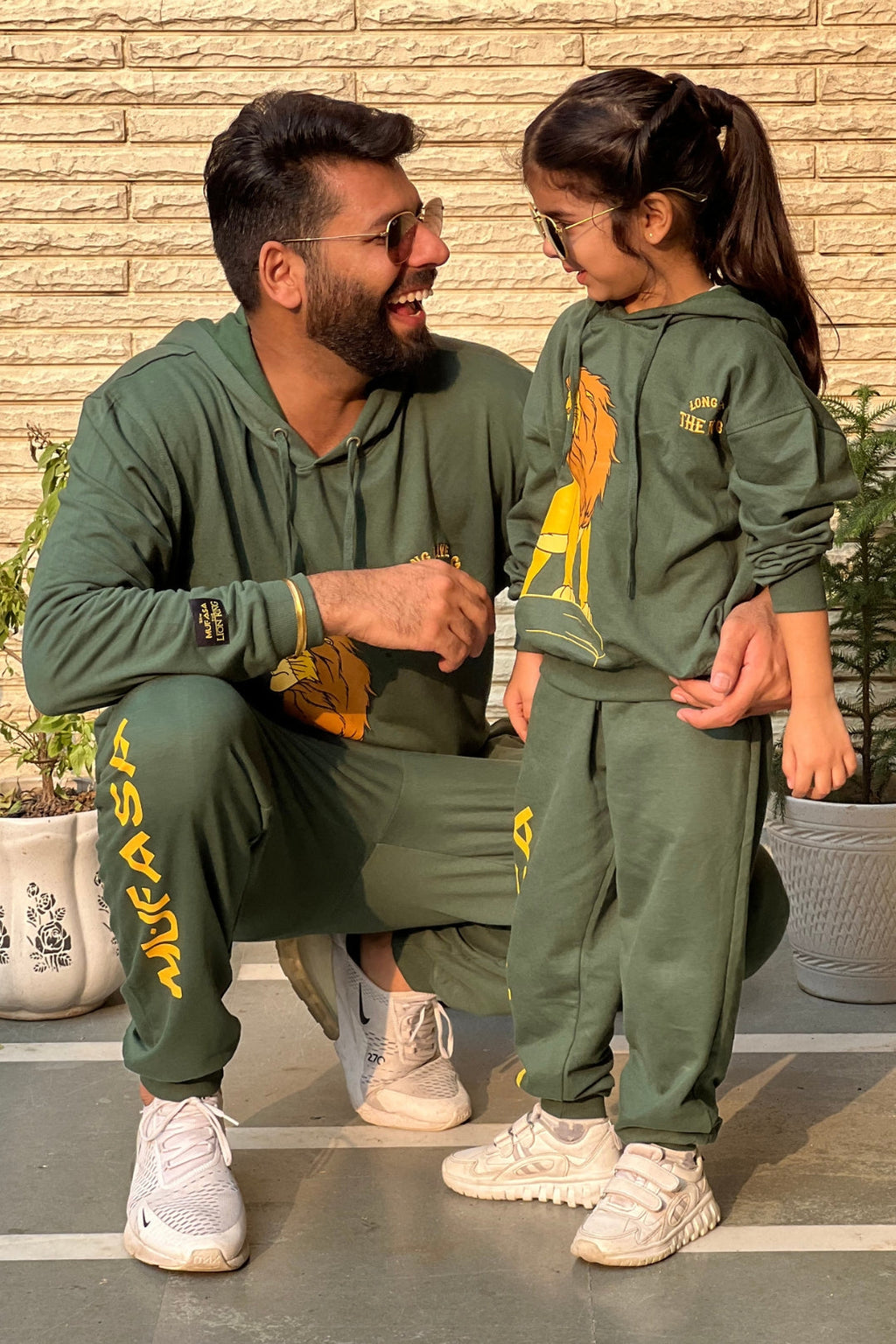 Mufasa Lion King Winter Co-Ord Set for Family Nap Chief