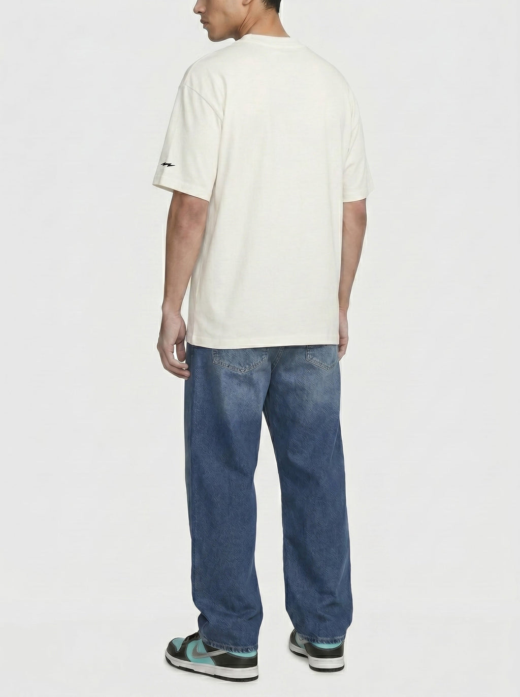 Supervek White Oversized Tshirt
