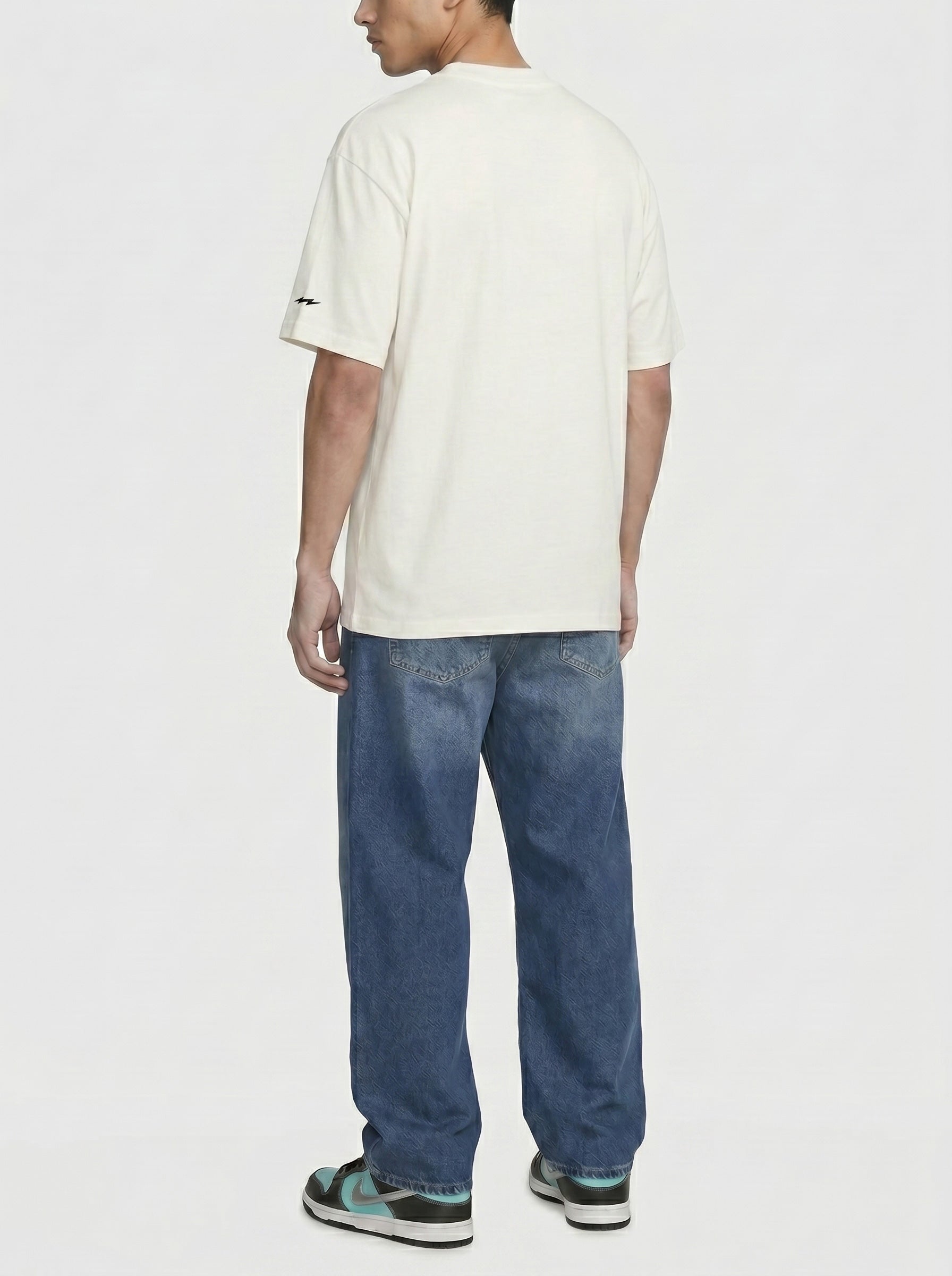 Supervek White Oversized Tshirt