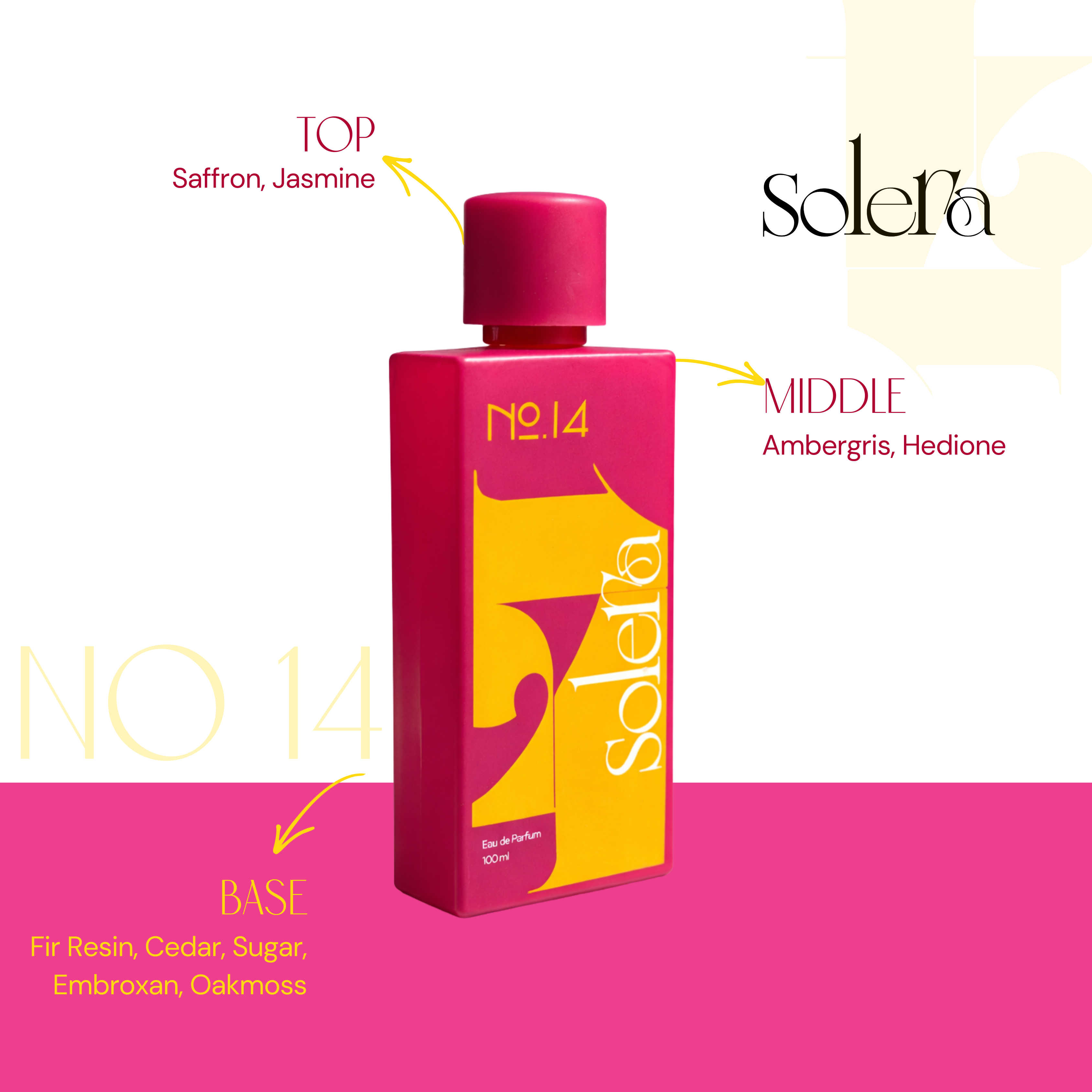 No.14 Eau De Parfum For Women – 100 ML