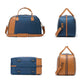 Verve & Flux Combo | Blue | Premium Duffle with Fanny Pack