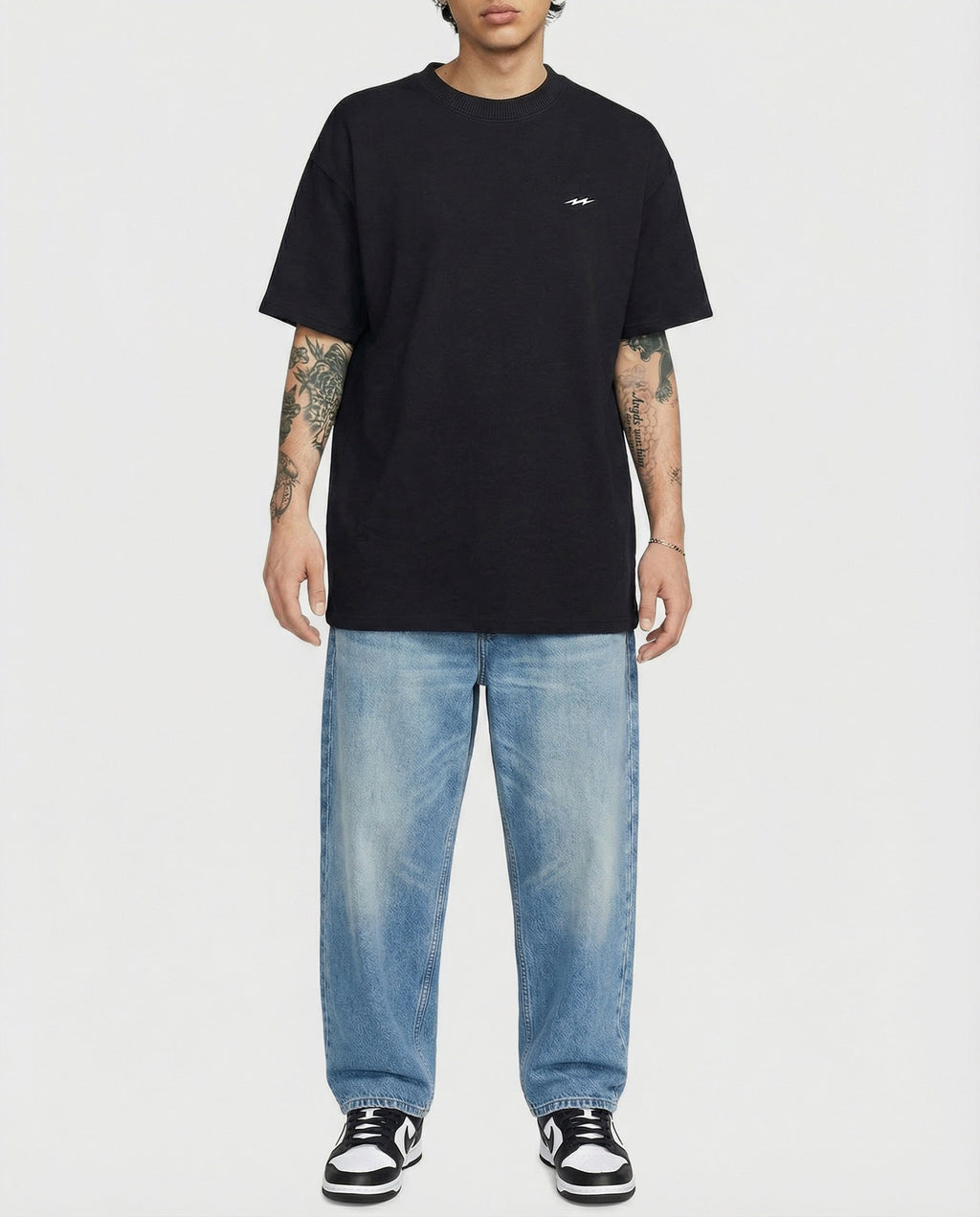 OG Thunder Oversized T-shirt Black