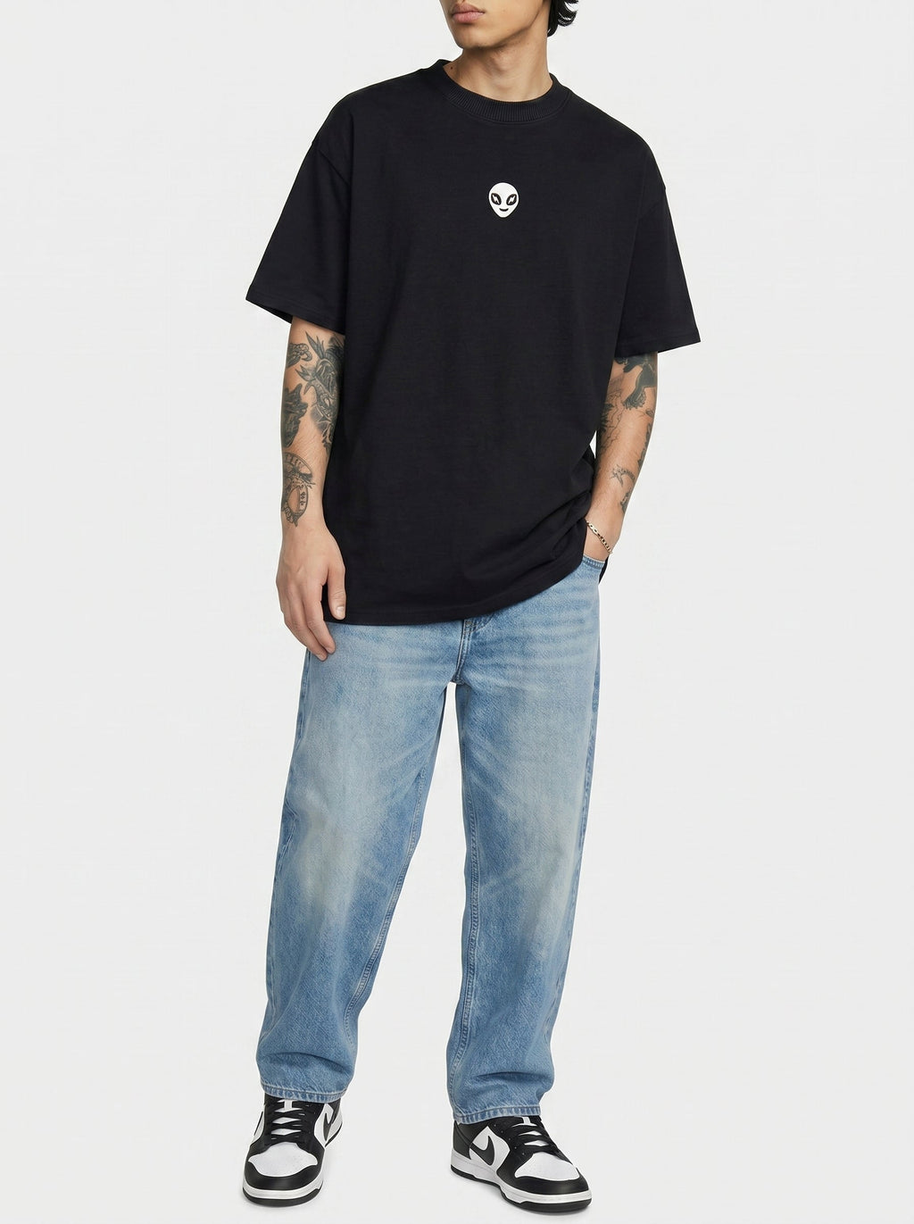 Vekalien Oversized Tshirt Black