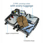Stark+Verve Combo | Ivory | Medium Hard Luggage with Duffle Bag