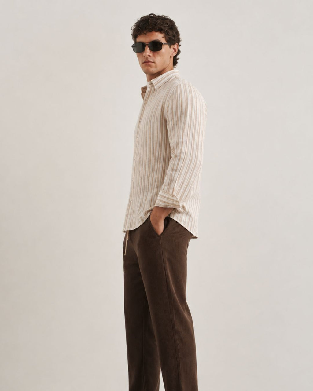 Stripes Linen Shirt
