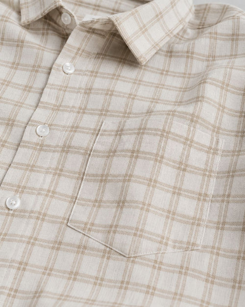 Checks Linen Shirt