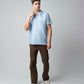 Sky blue polo tshirt