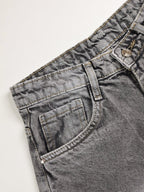 Comet Grey Washed Wide Leg Jeans Stylish Wodrobe