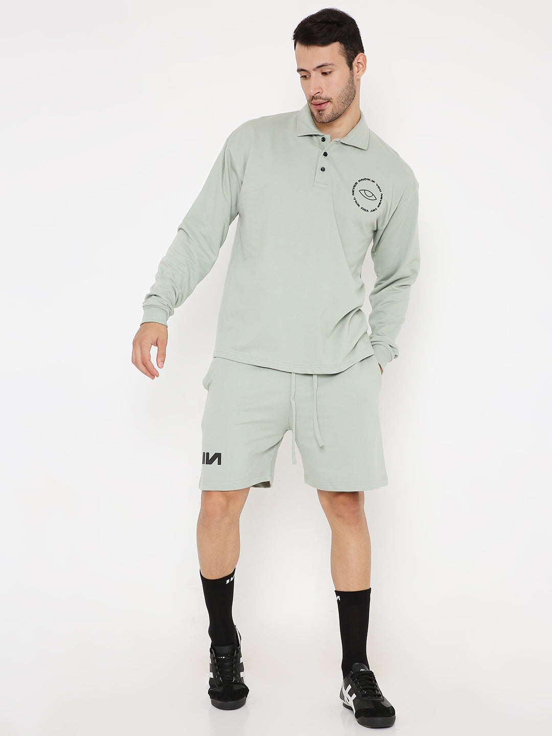 Polo T-shirts - Camping Green 