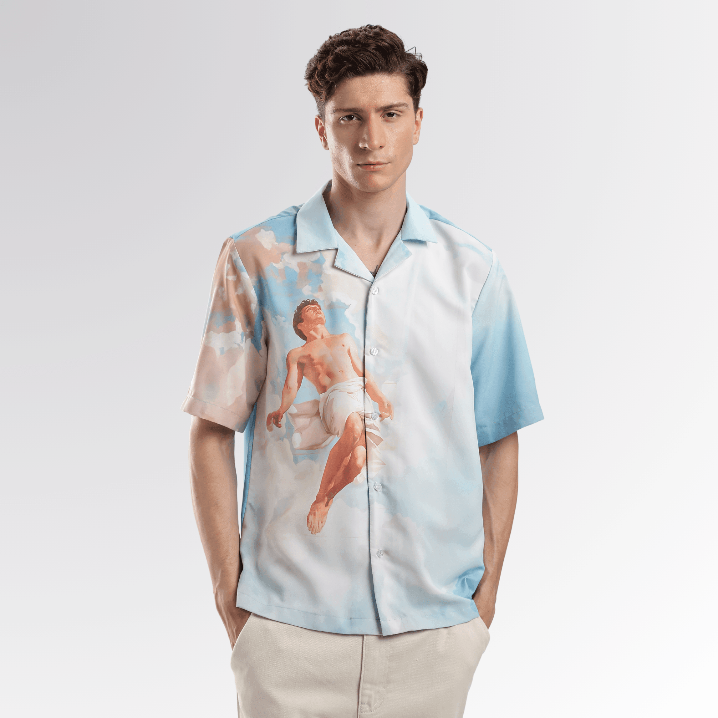 The Falling Icarus Resort Collar Shirt