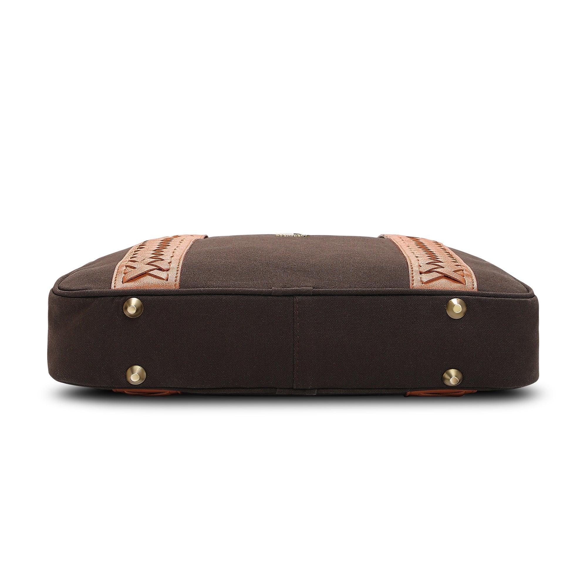 Cross Craft - Mocha Matrix | Laptop Bag / Messenger Bag