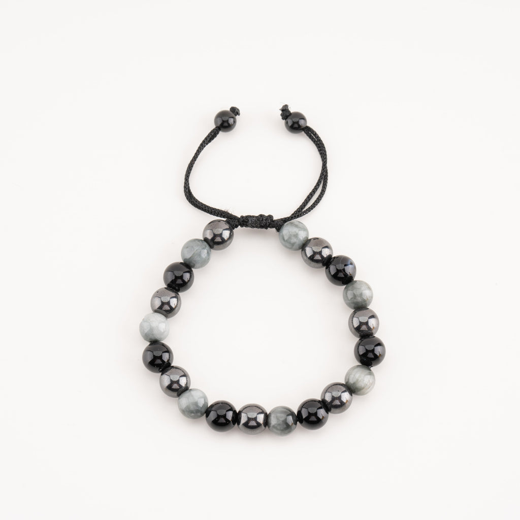 Magnetic Cats’S Eye Bead Bracelet Zach
