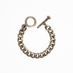 Cuban Chain Bracelet - 10Mm - Rustic Gold Zach
