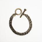 Spiga Chain Bracelet - 8Mm - Rustic Gold Zach
