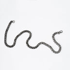 Cuban Neck Chain - 8Mm - Chrome Noir Zach