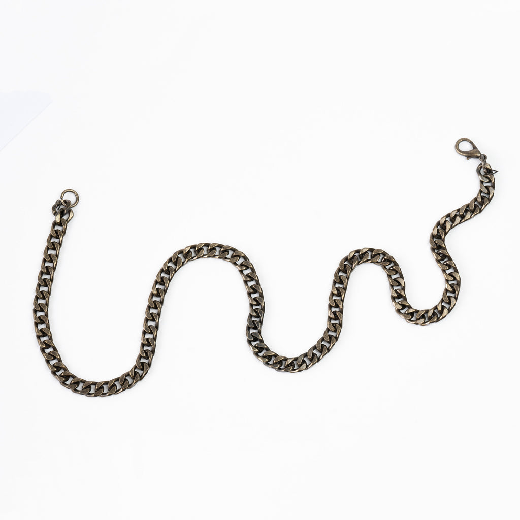 Cuban Neck Chain - 8Mm - Rustic Gold