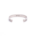 Duality Cuff - Satin Silver Zach