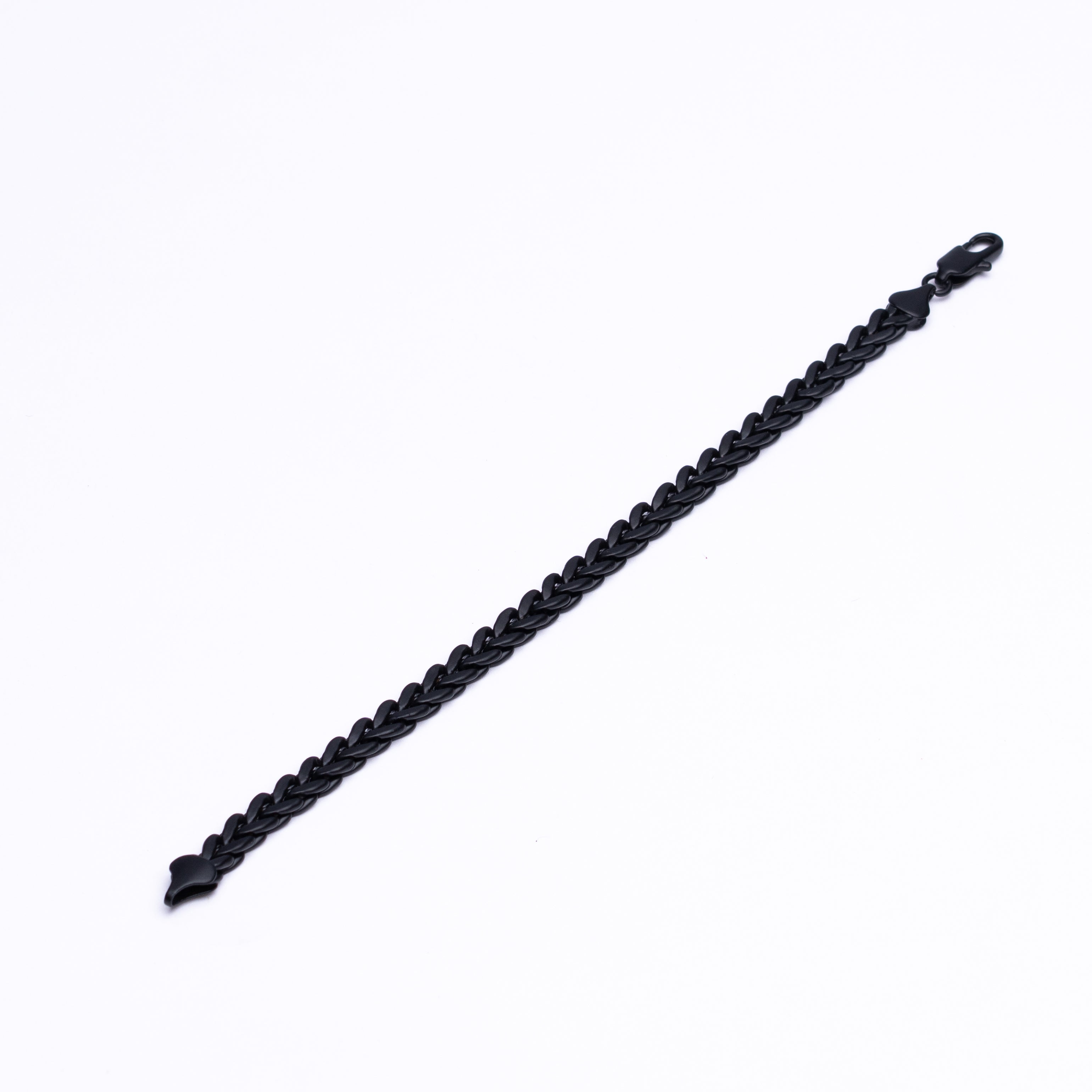 Vault Chain Bracelet - Matte Black Zach