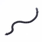 Vault Chain Bracelet - Matte Black Zach