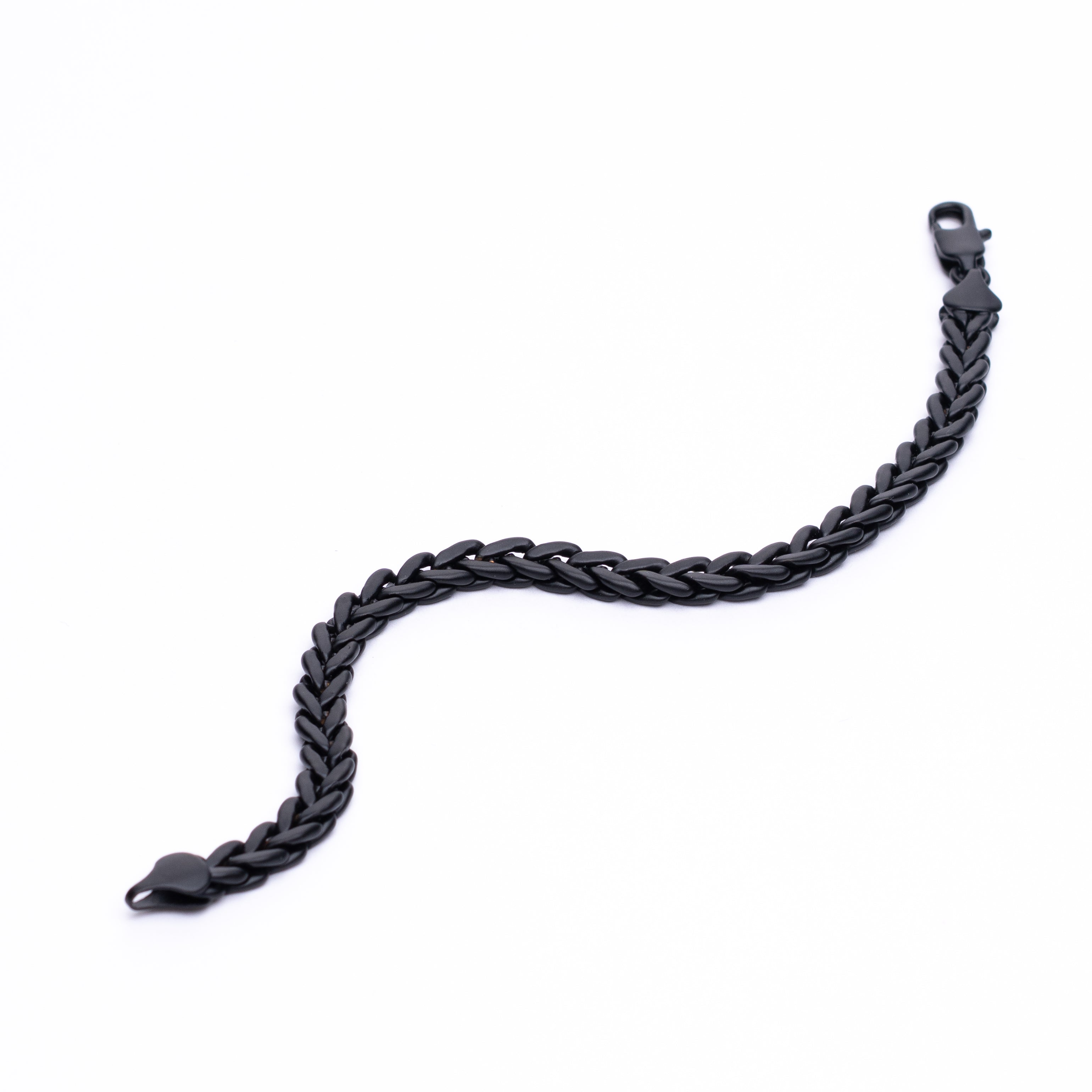 Vault Chain Bracelet - Matte Black Zach