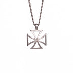 Templar  Pendant - Satin Silver Zach