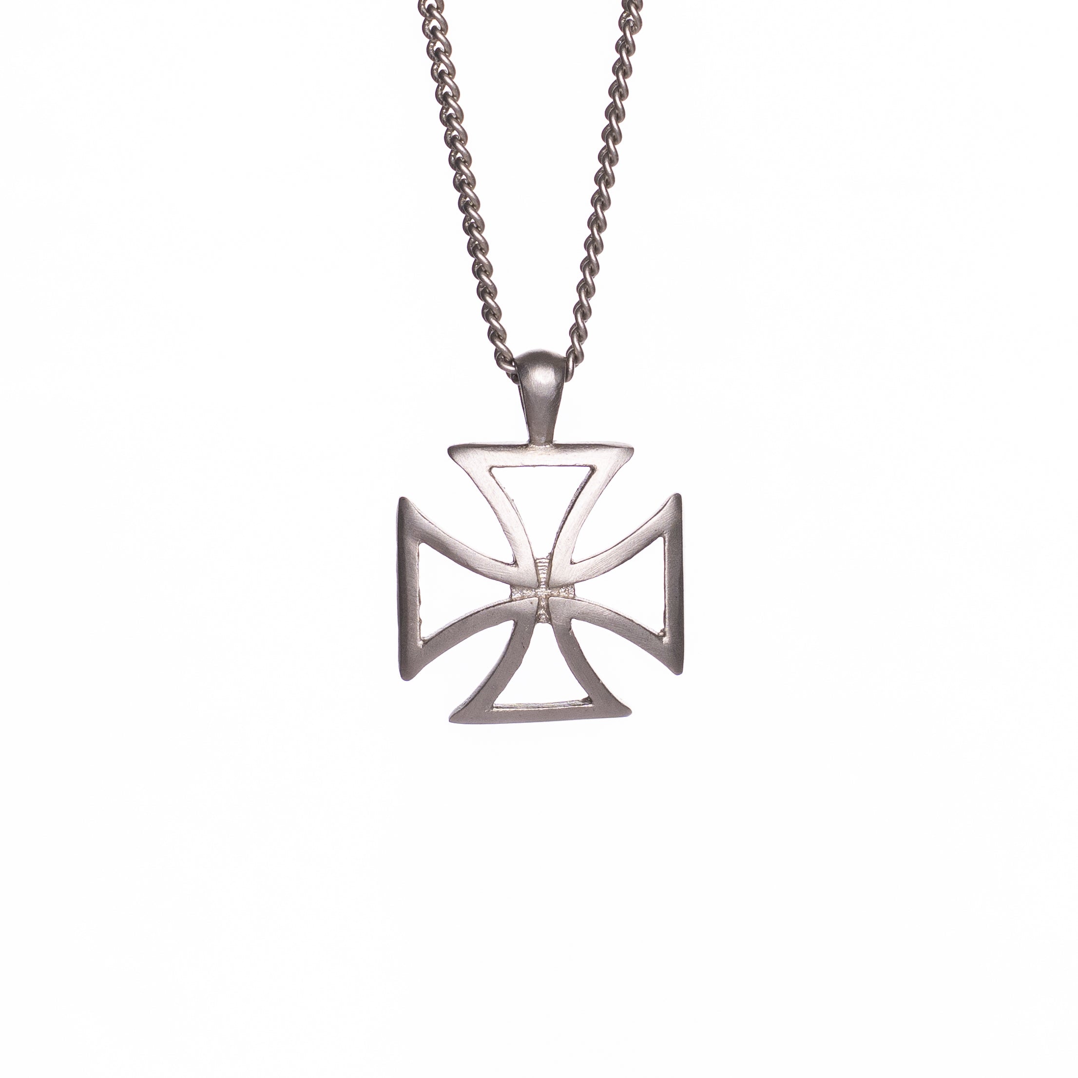 Templar  Pendant - Satin Silver Zach