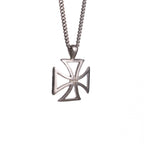 Templar  Pendant - Satin Silver Zach