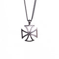 Templar  Pendant - Rhodium Black Zach