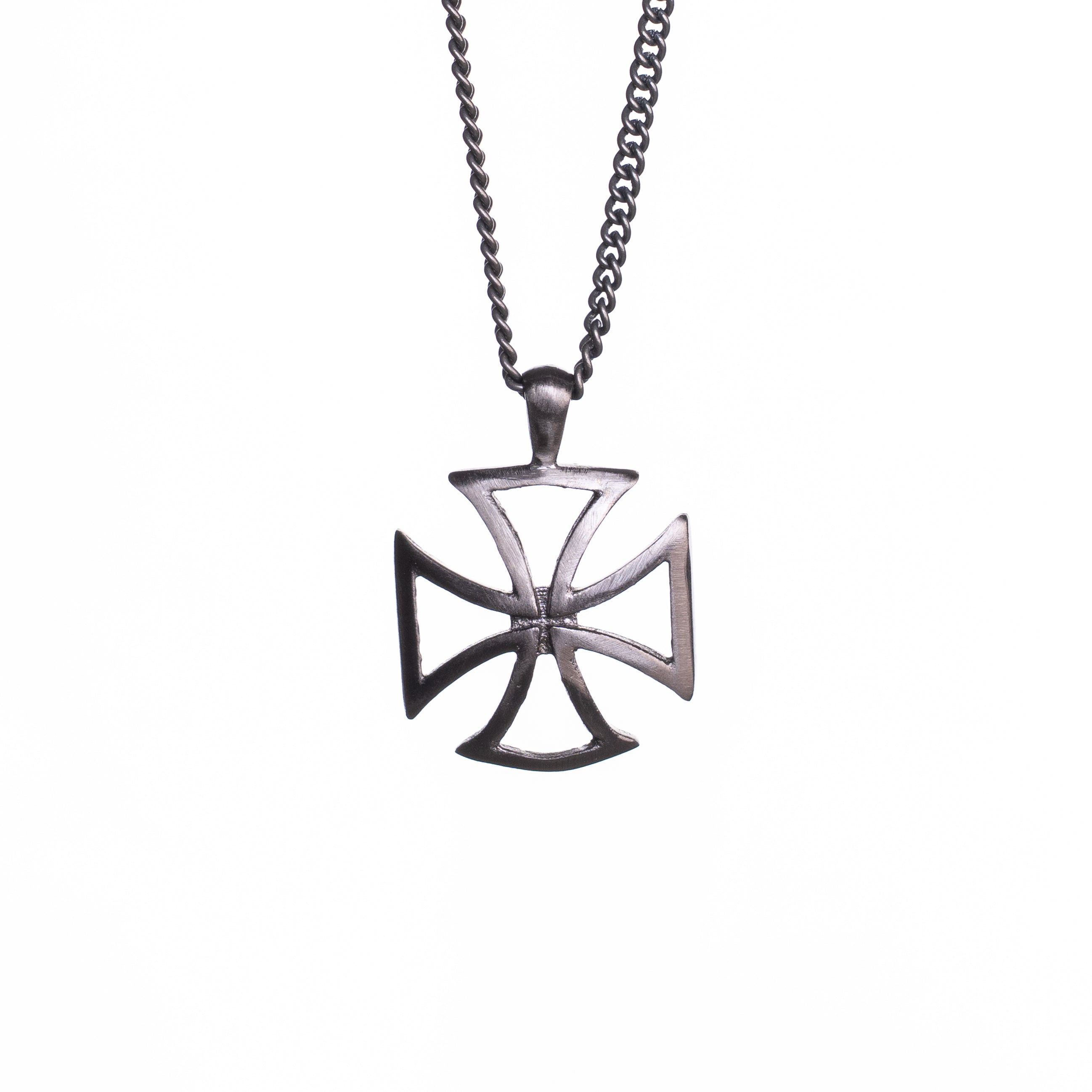 Templar  Pendant - Rhodium Black Zach