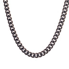 Cross  Pendant - Rhodium Black Zach
