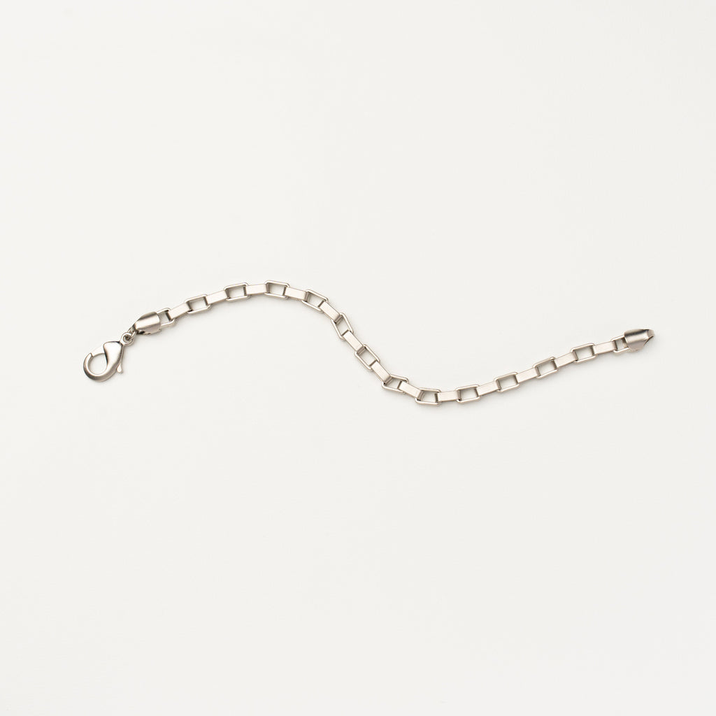 Brut - Chain Bracelet - Satin Silver Zach